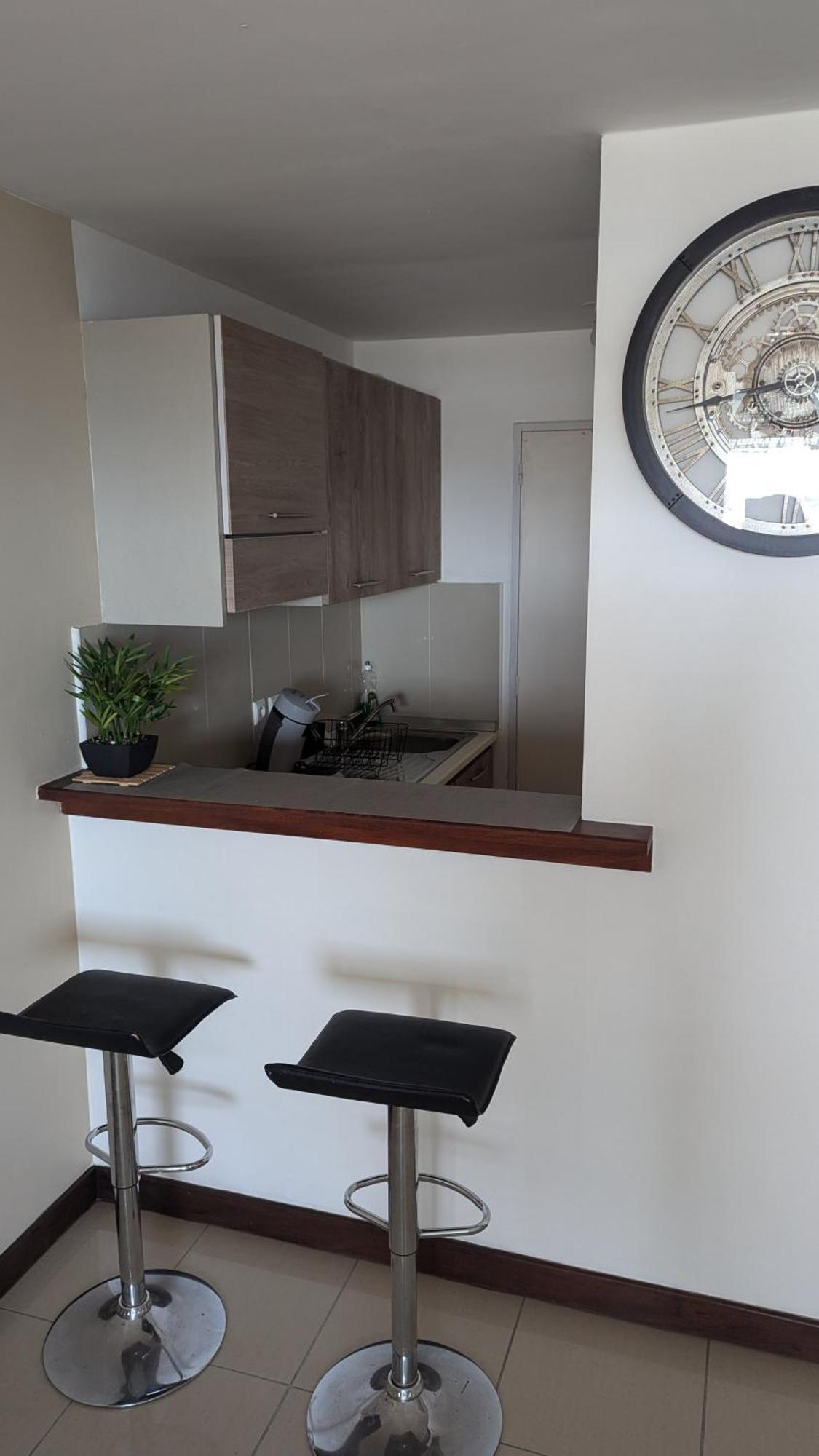 Appartement Entièrement équipé, climatisé, Wifi, au dernier étage sans vis à vis à Saint-Denis Extérieur photo